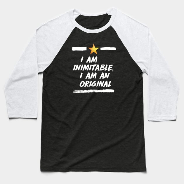 i am an original Baseball T-Shirt by claudiolemos